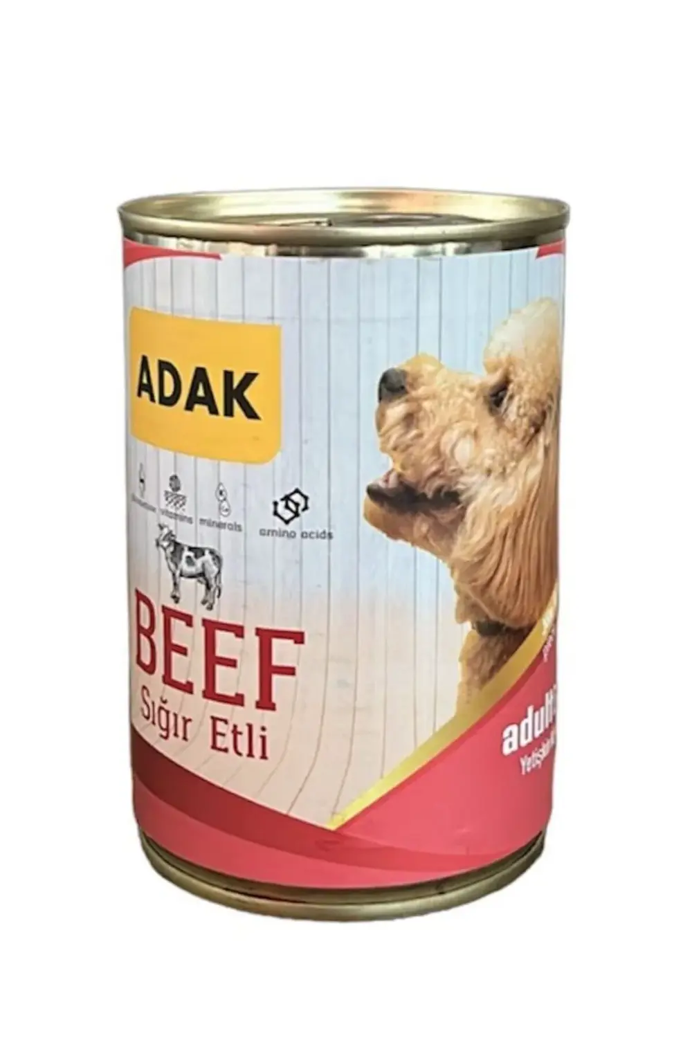 Sığır Etli Yetişkin Köpek Konservesi 415Gr x 48 Adet