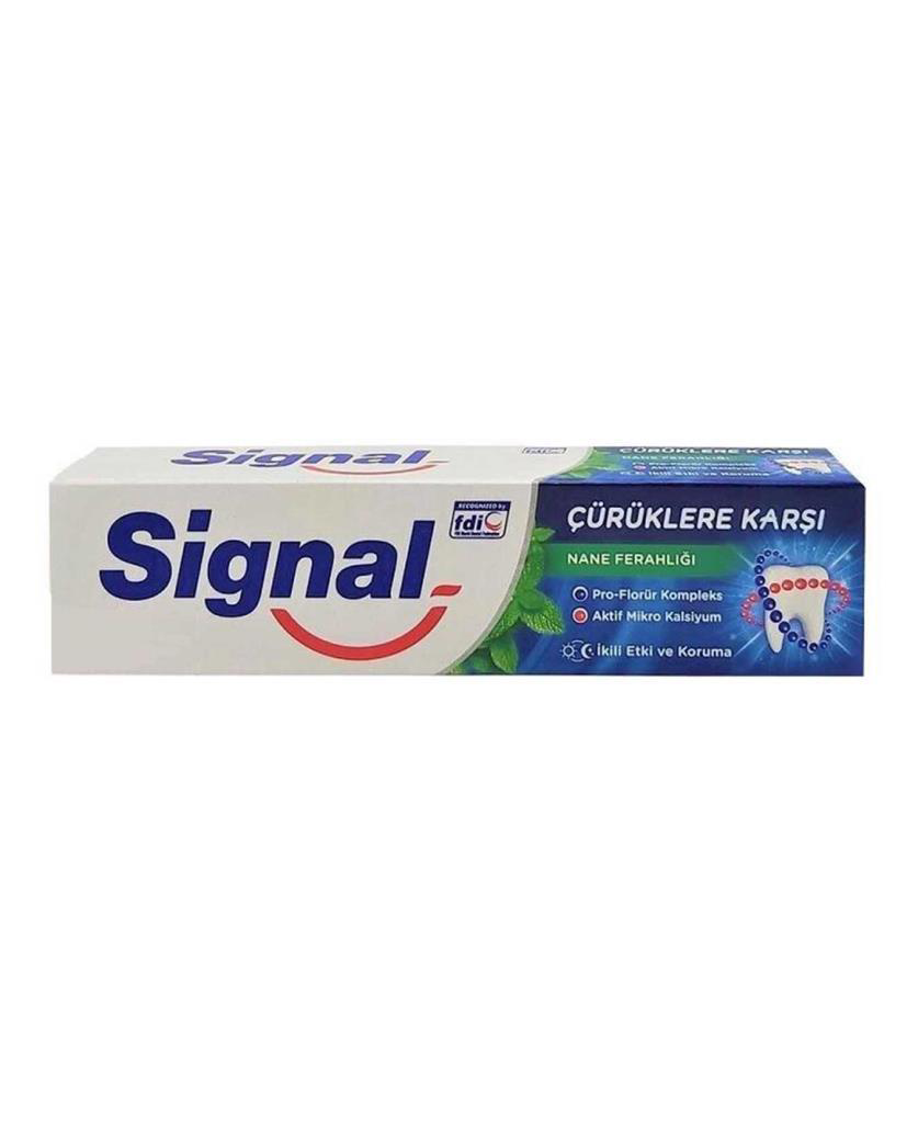 Signal Diş Macunu Çürüklere Karşı Nane Ferahlığı 50 ml Signal Diş Macunu Çürüklere Karşı Nane Ferahlığı 50 ml