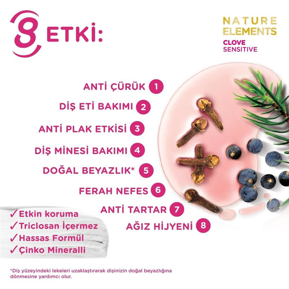 Signal Nature Elements Karanfil Diş Macunu 75ml Signal Nature Elements Karanfil Diş Macunu 75ml