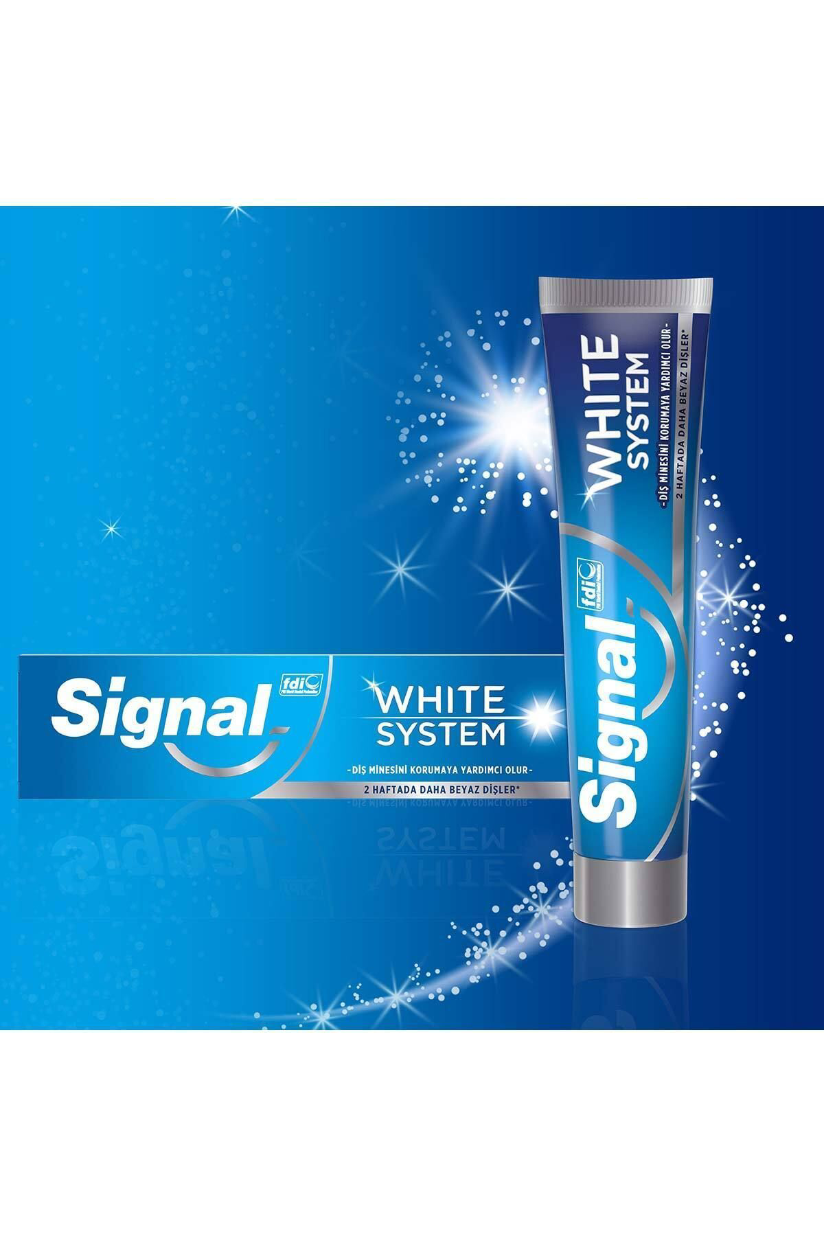 Signal White System Diş Macunu 2 Haftada Daha Beyaz Dişler 75 ml 