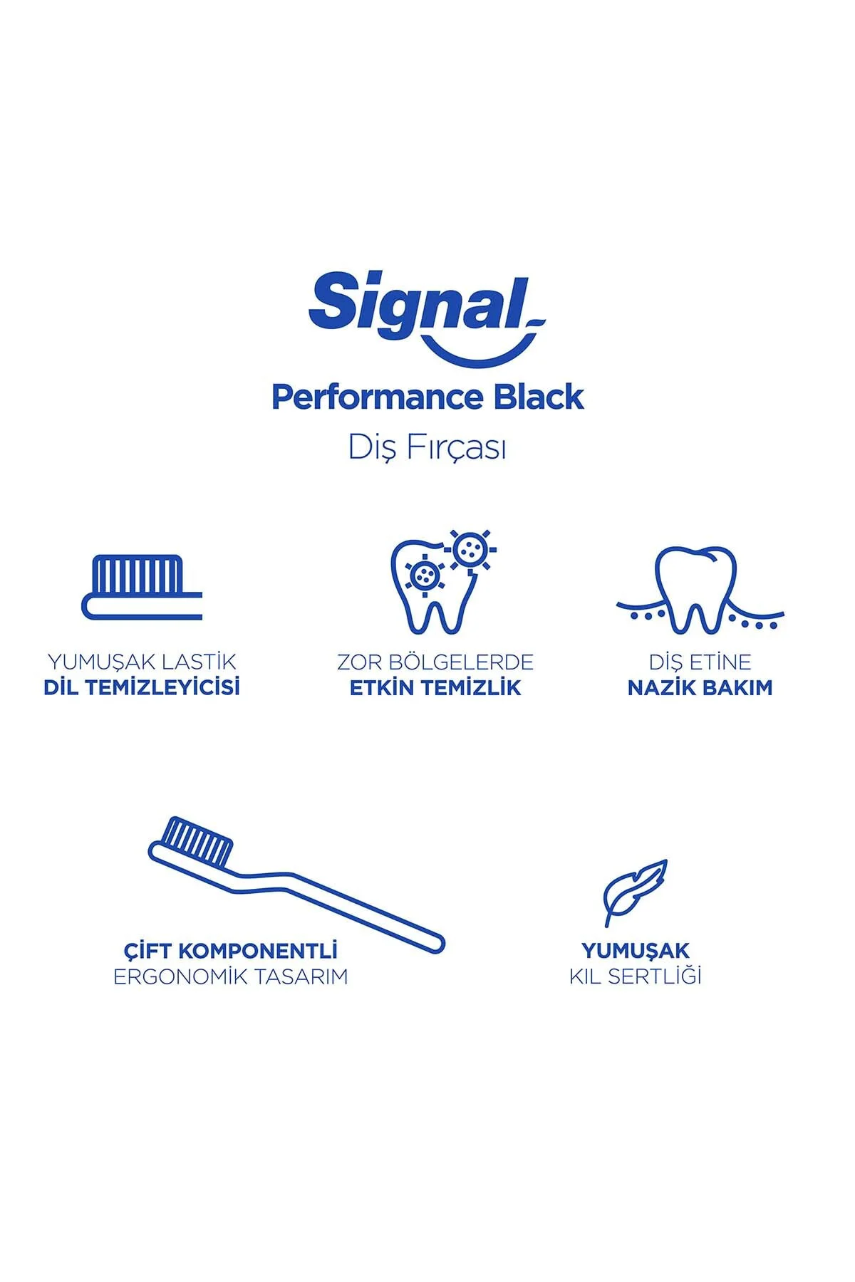 SIGNALBlack 1+1 Diş Fırçası