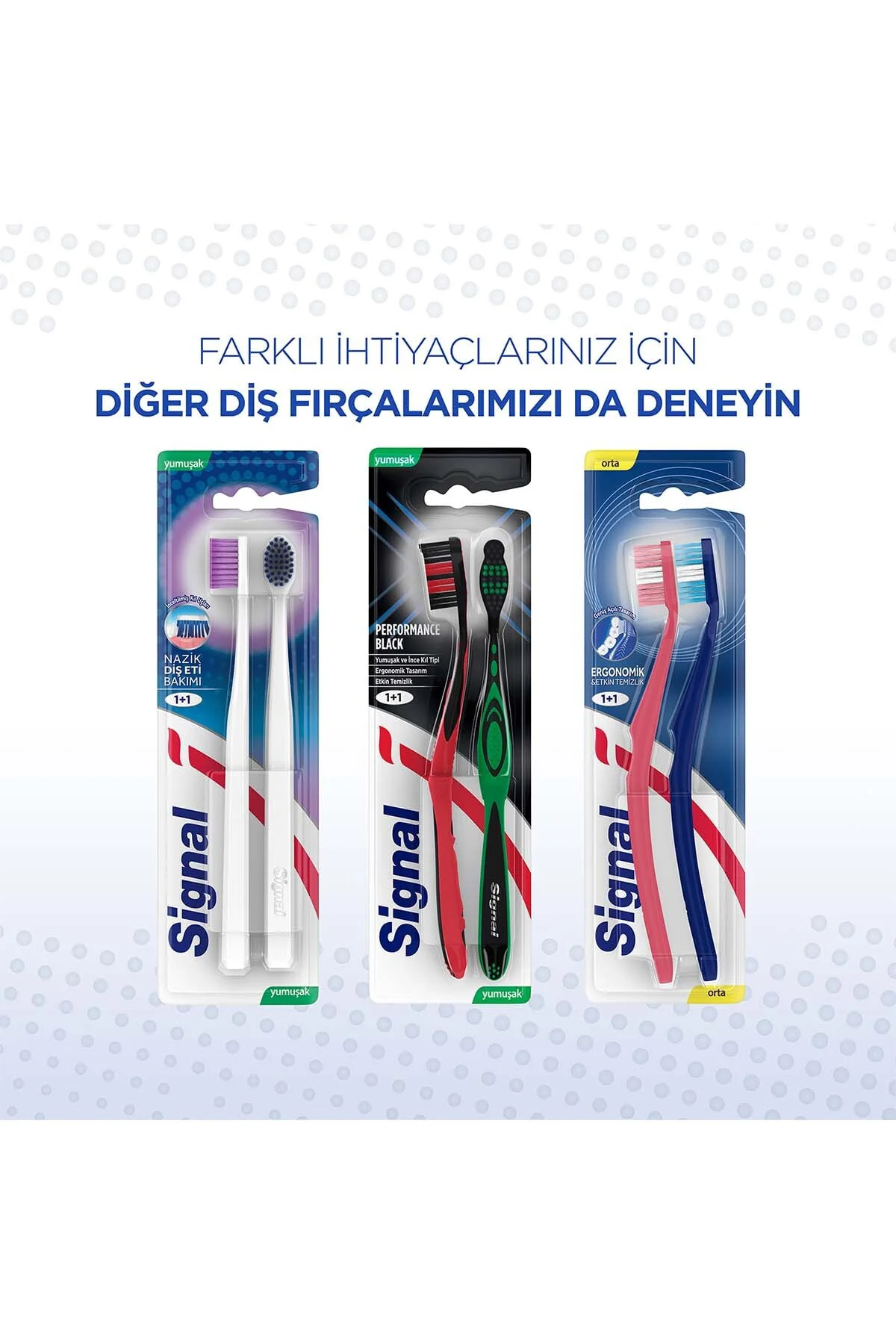 SIGNALBlack 1+1 Diş Fırçası