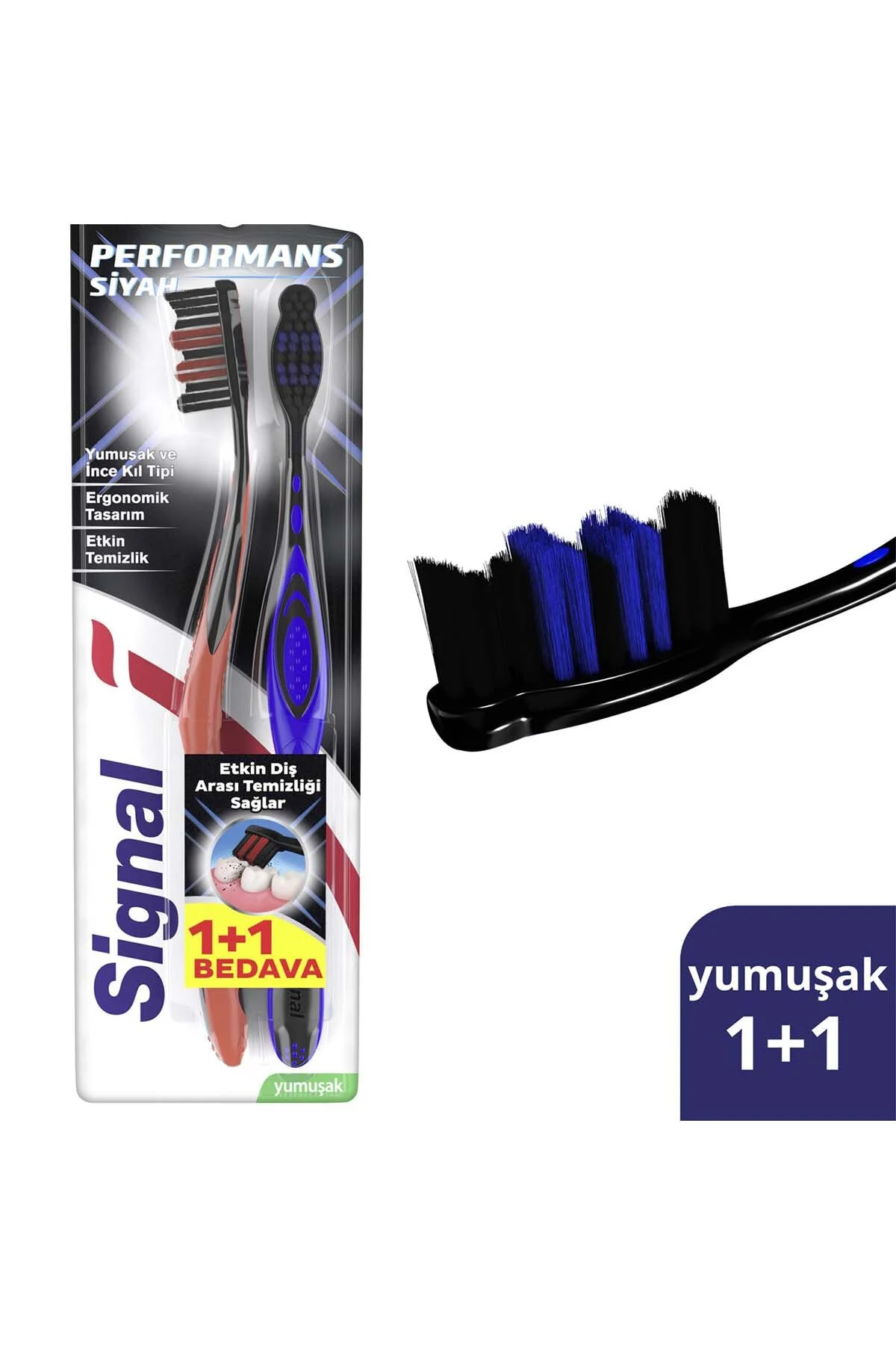 SIGNALBlack 1+1 Diş Fırçası