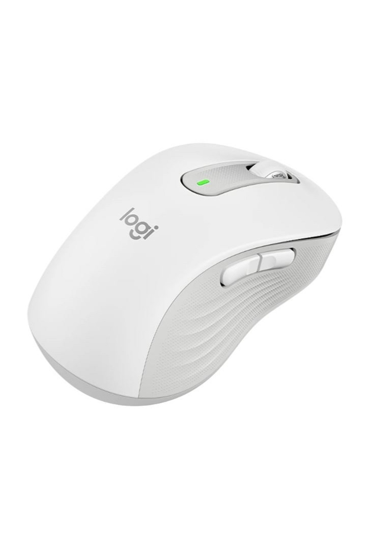 Logitech Signature M650 Büyük Boy Sol El İçin Sessiz Kablosuz Mouse, Beyaz