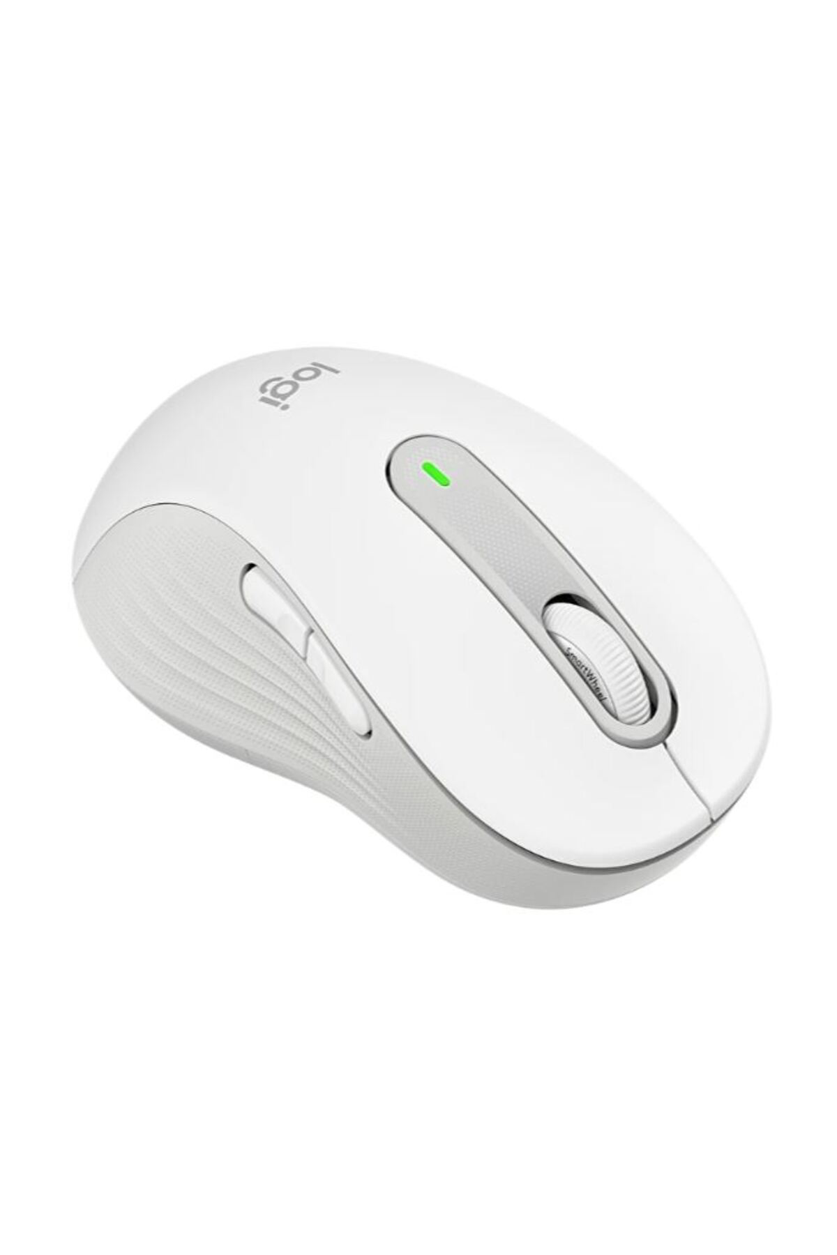 Logitech Signature M650 Büyük Boy Sol El İçin Sessiz Kablosuz Mouse, Beyaz