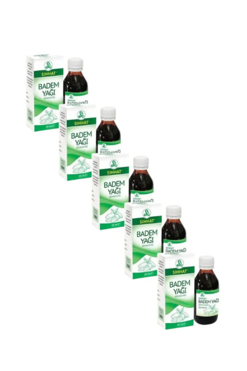 Sıhhat Badem Yağı 20 Ml 5 Adet