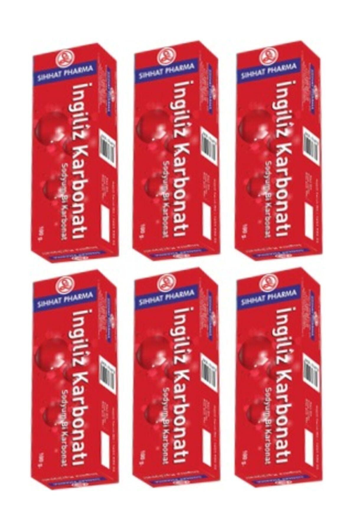 Sıhhat Ingiliz Karbonatı 100 Gr X 6 Adet