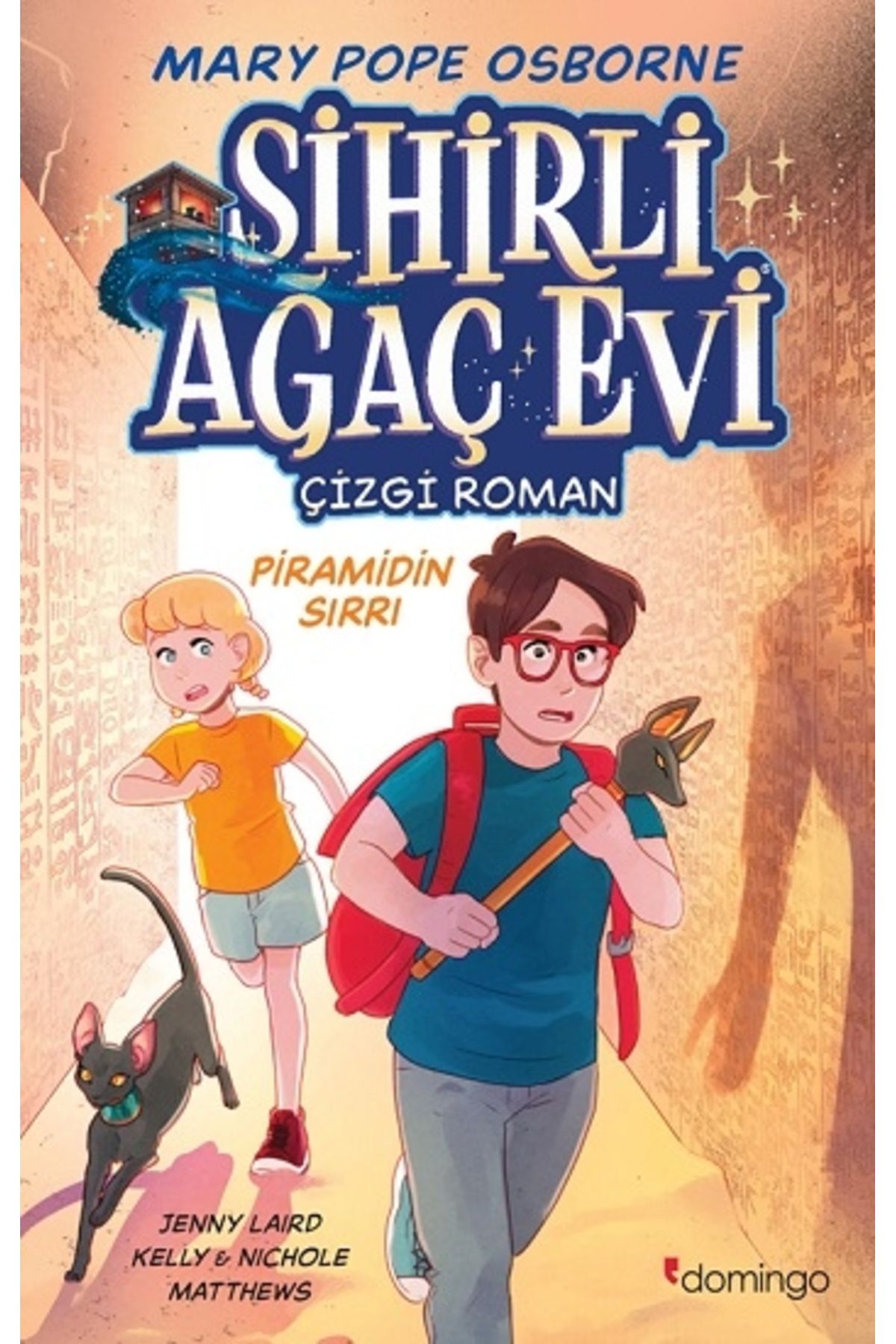 Domingo Yayınevi Sihirli Ağaç Evi -Çizgi Roman- 3: Piramidin Sırrı, Mary Pope Osbo