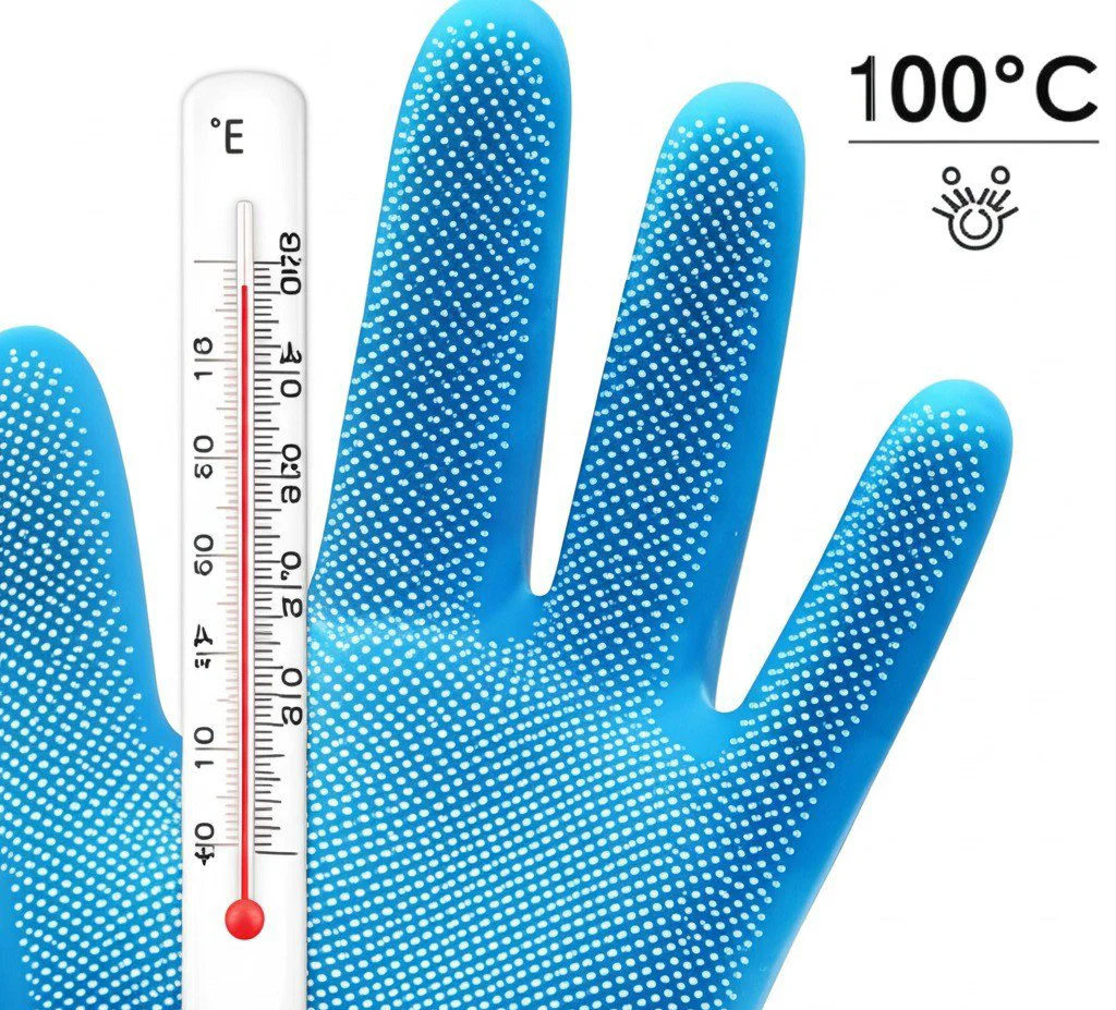 Sihirli Bulaşık Eldiveni 100°C Isı Dirençli Çok Amaçlı Temizlik E
