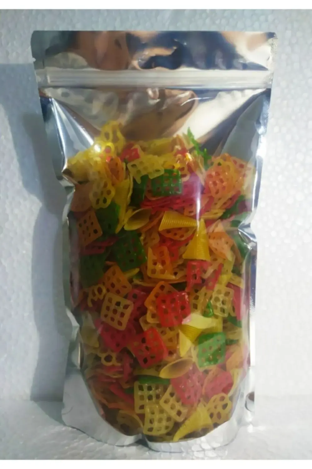 Sihirli Patlayan Cips Sihirli Cips Renkli (Yağda Açılan Mısır Cipsi) 400 Gr