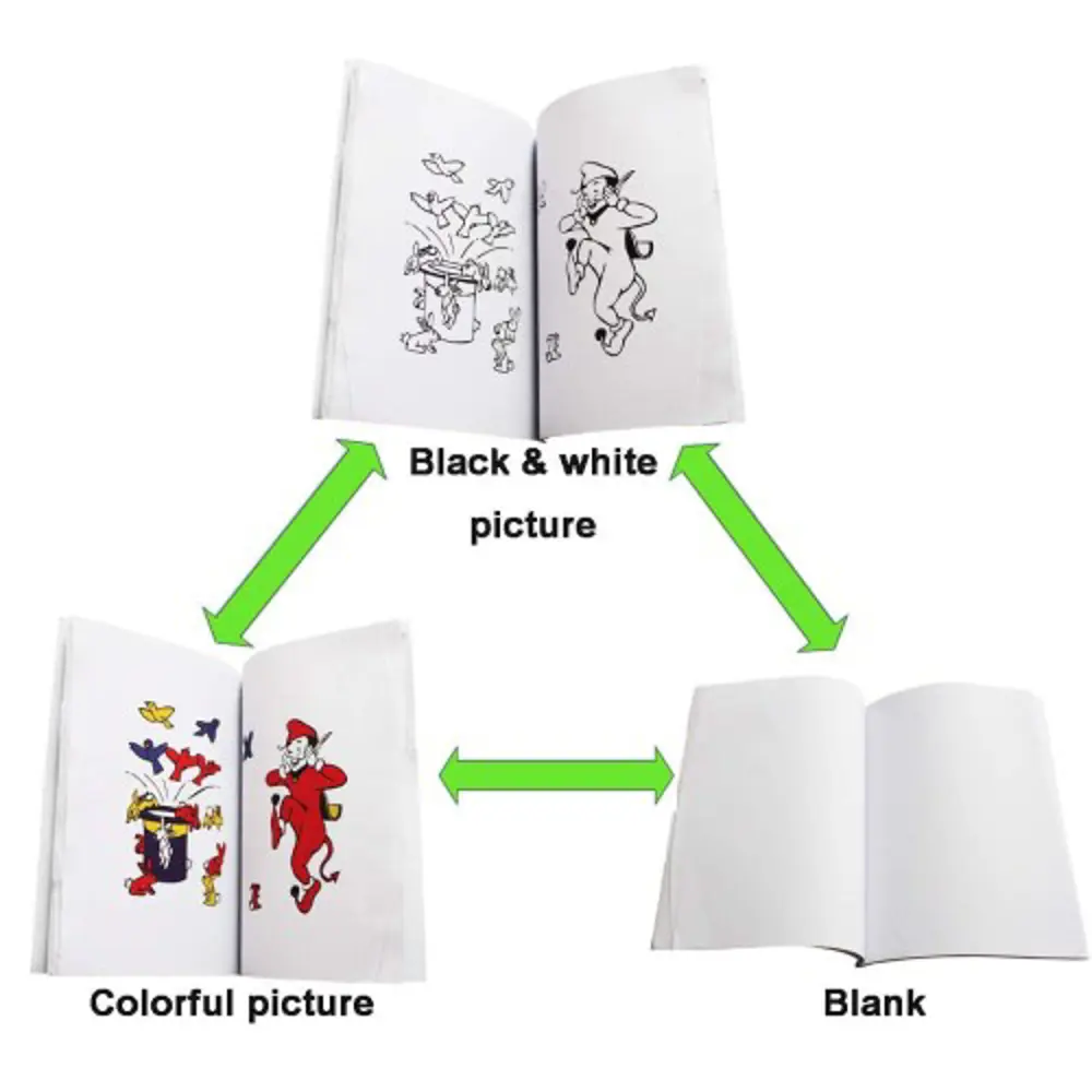 Sihirli Defter Sihirli Kitap İlizyon Oyunu Sihirli Oyun Defteri 1