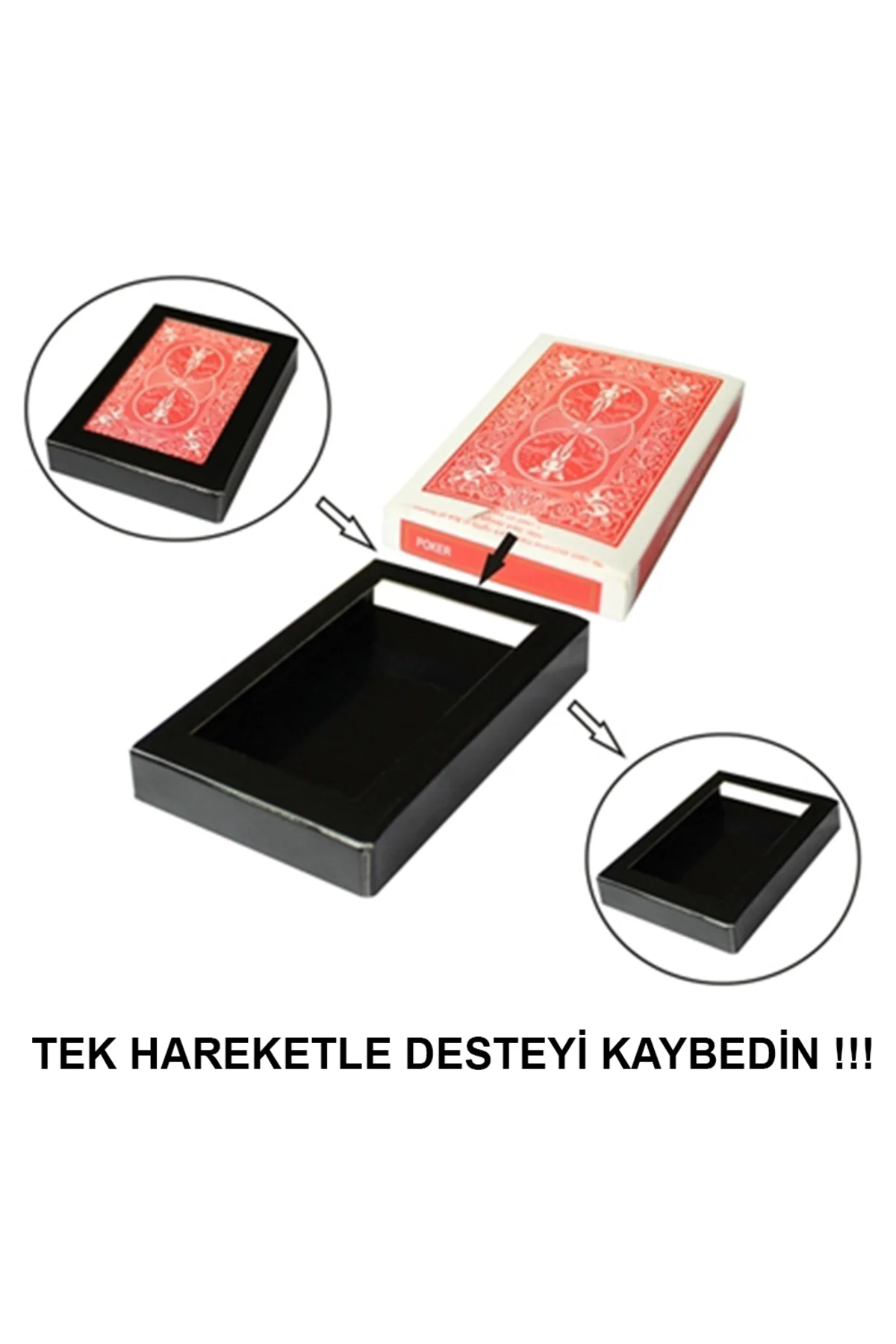 Sihirli Kaybolan Deste Oyun Kağıdı İlizyon Oyunu Kaybolan Kart (5060)
