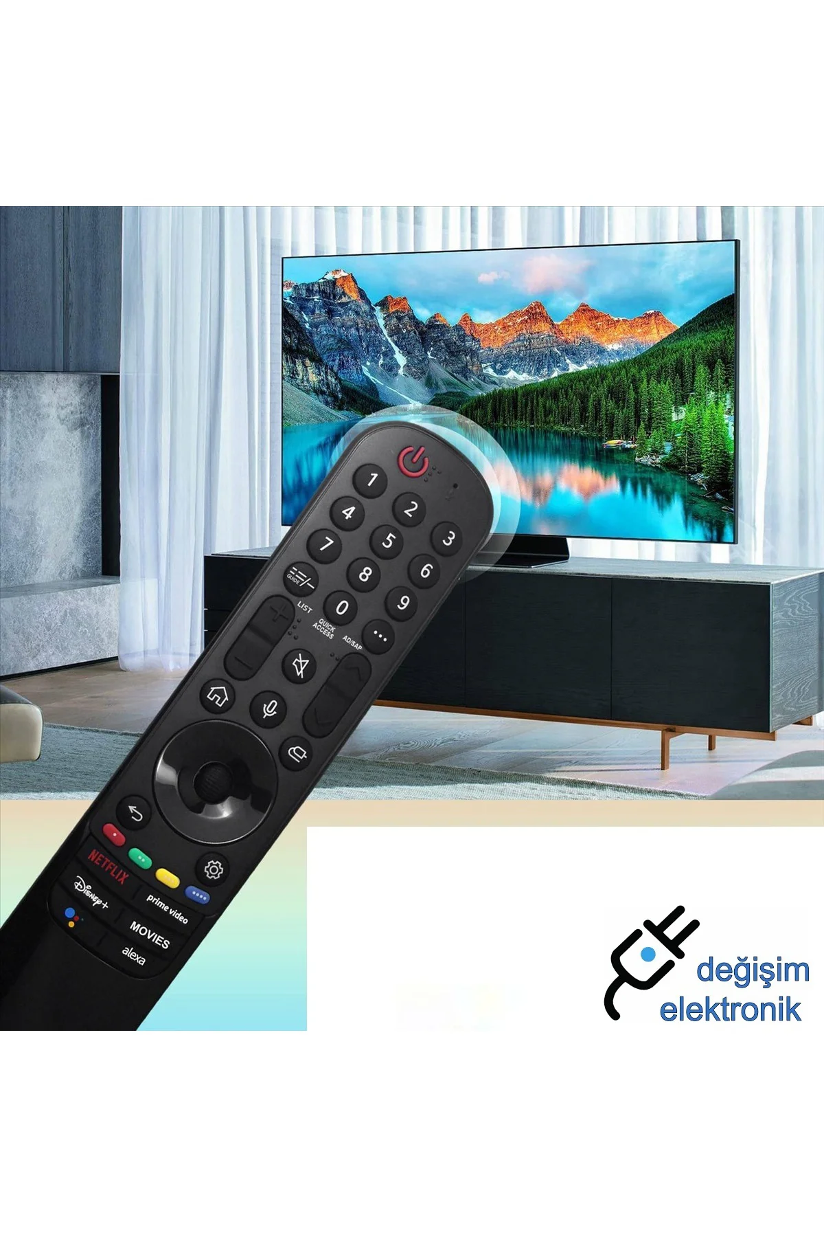 Lg Akb76039904 Smart Led Tv Kumandası Mikrofonlu