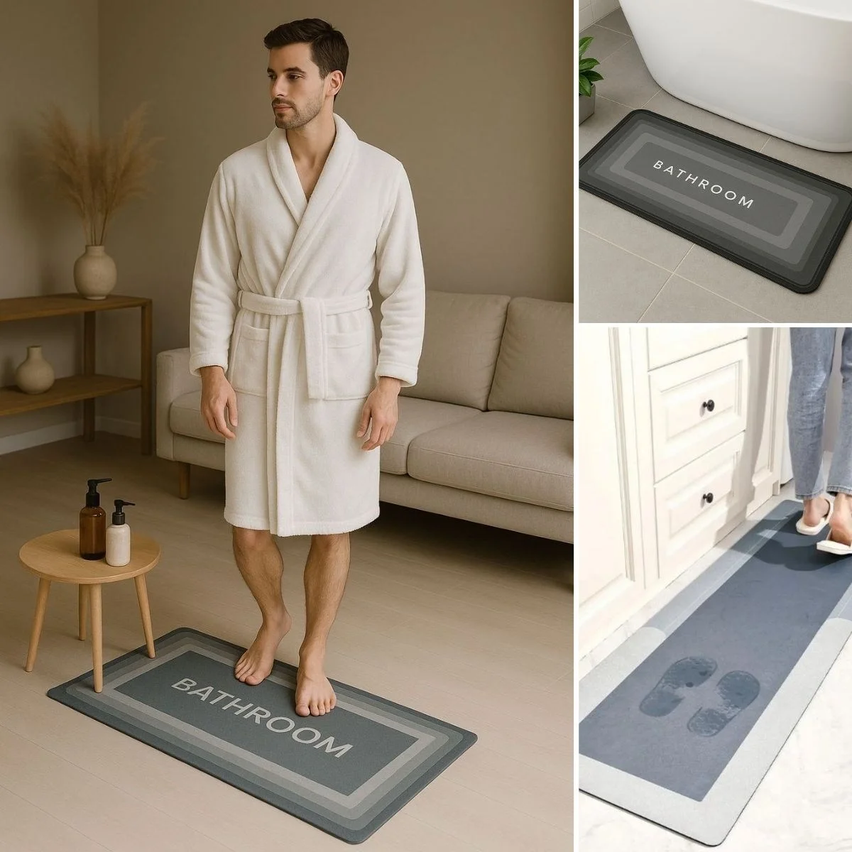 Sihirli Süper Su Emici Kaymaz Tabanlı Uzun Paspas 40*120 Cm Bx40 Fiyatı, Yorumları ve Özellikleri
