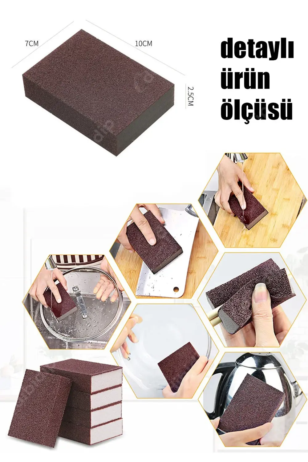 🖐️ SİHİRLİ TEMİZLİK SÜNGERİ