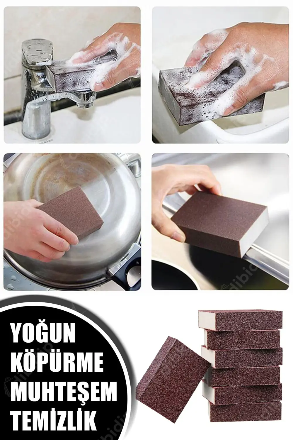 🖐️ SİHİRLİ TEMİZLİK SÜNGERİ