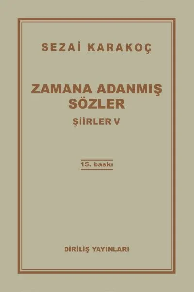 Şiirler 5 - Zamana Adanmış Sözler Fiyatı, Yorumları ve Özellikleri