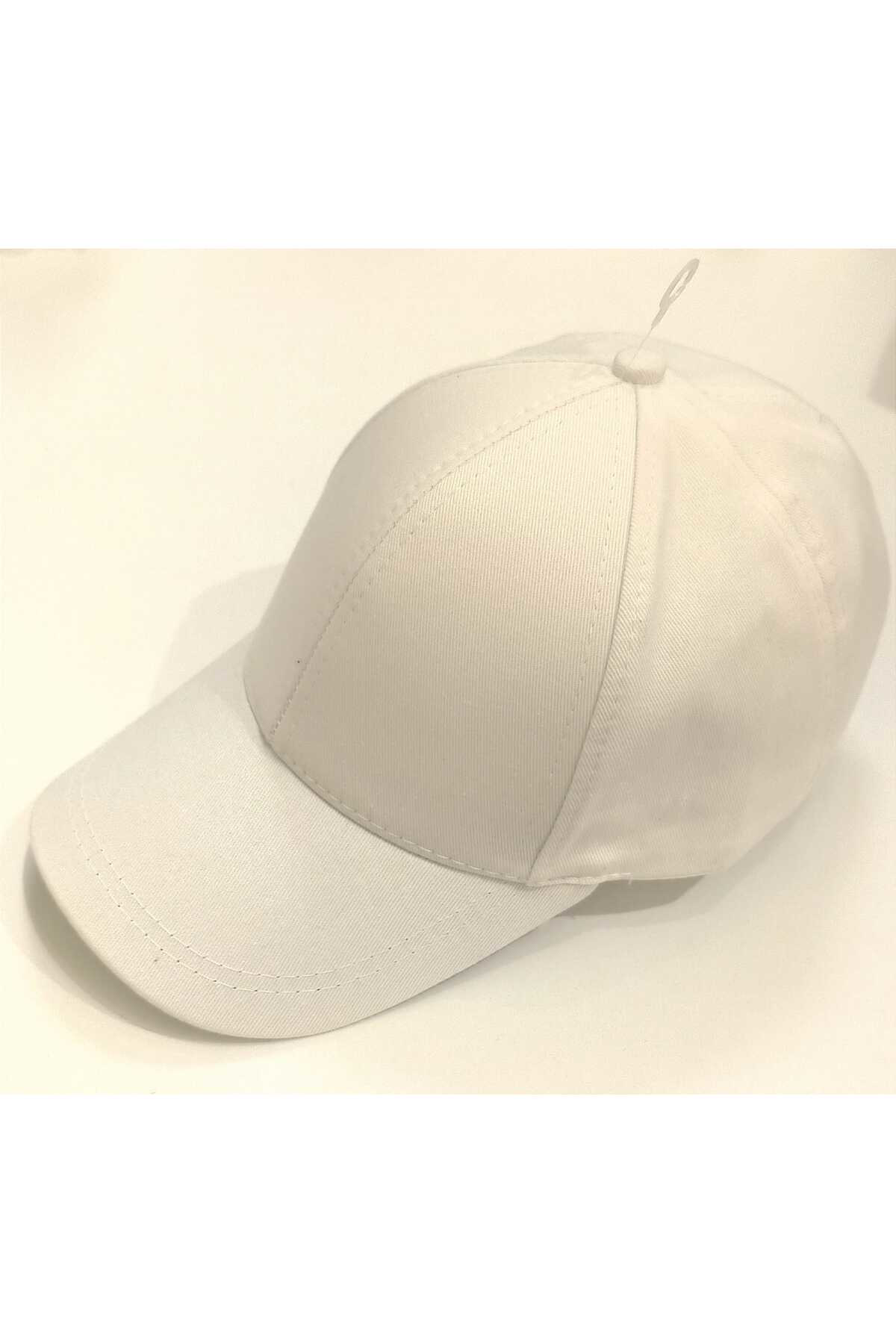 Monalisa Home Şık Beyaz Renk Erkek Şapka