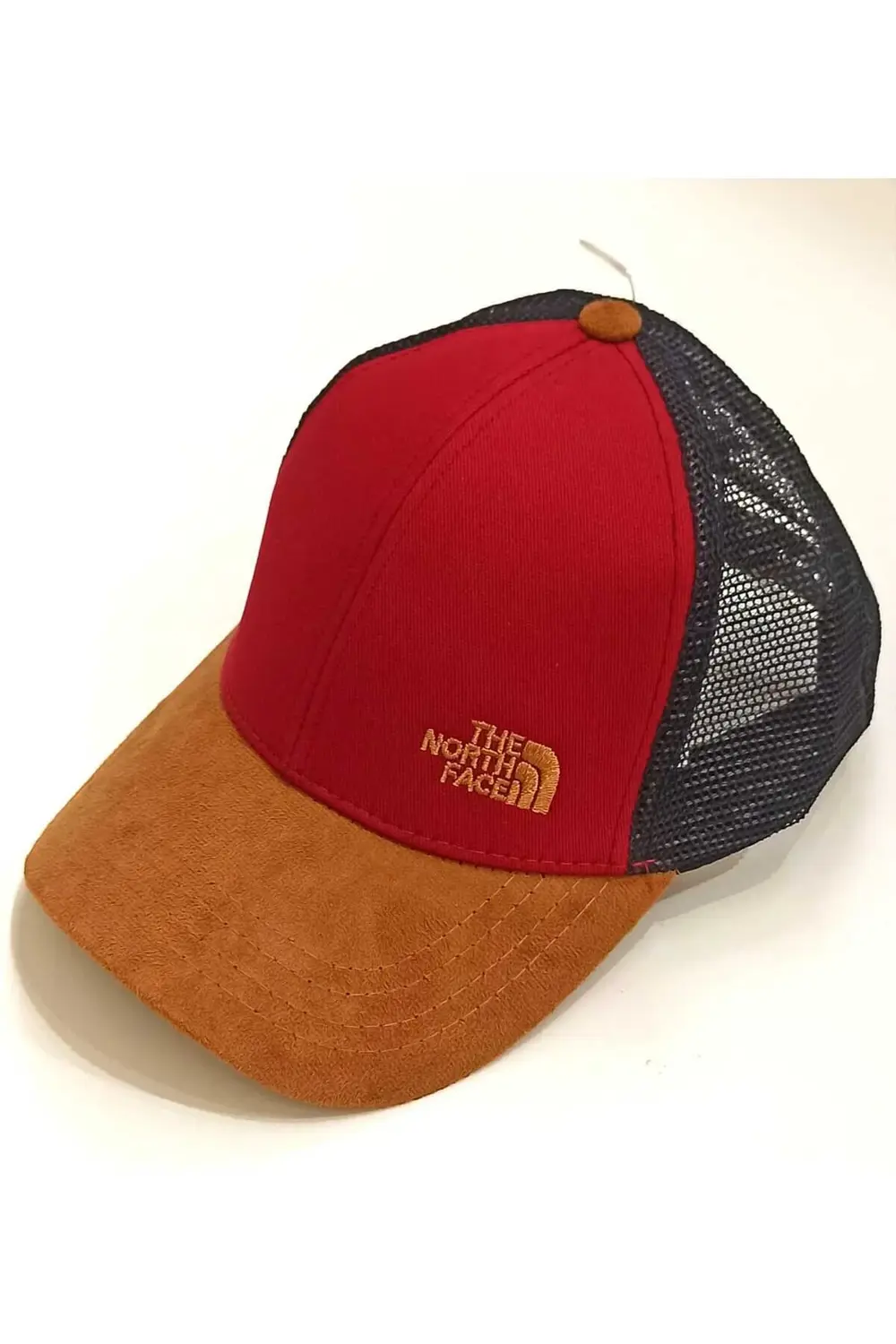 Şık Bordo Fileli Erkek Şapka