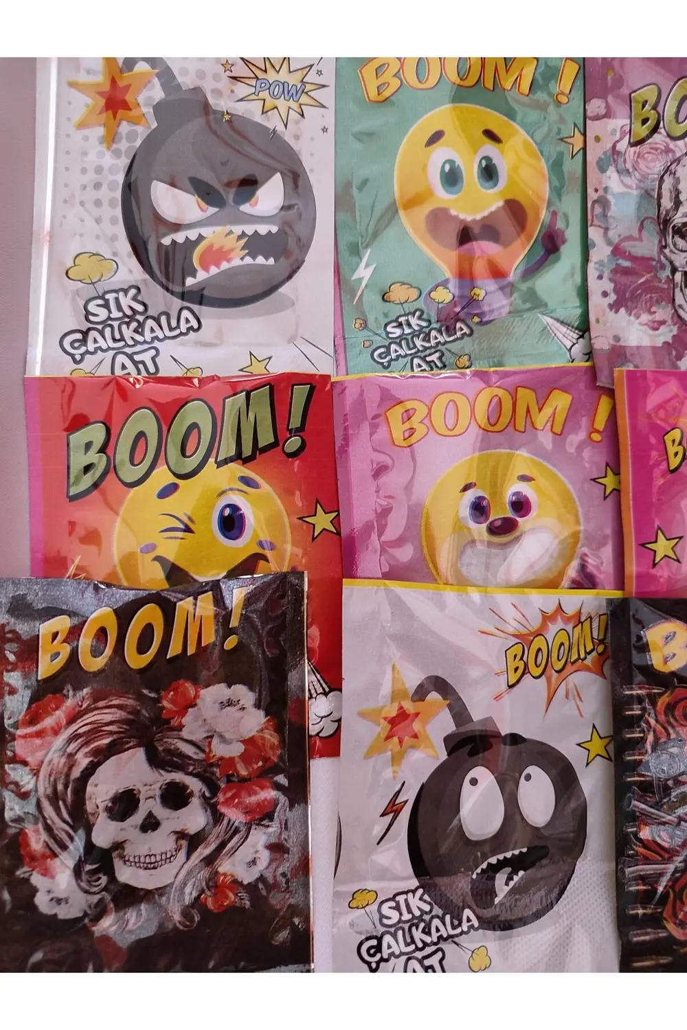 Sık Çalkala Patlat 5 adet