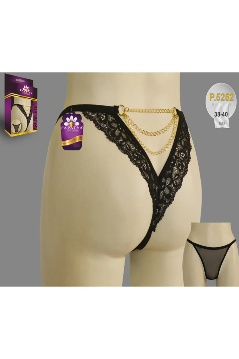 ŞIK FANTEZİ ZİRCİRLİ KÜLOT