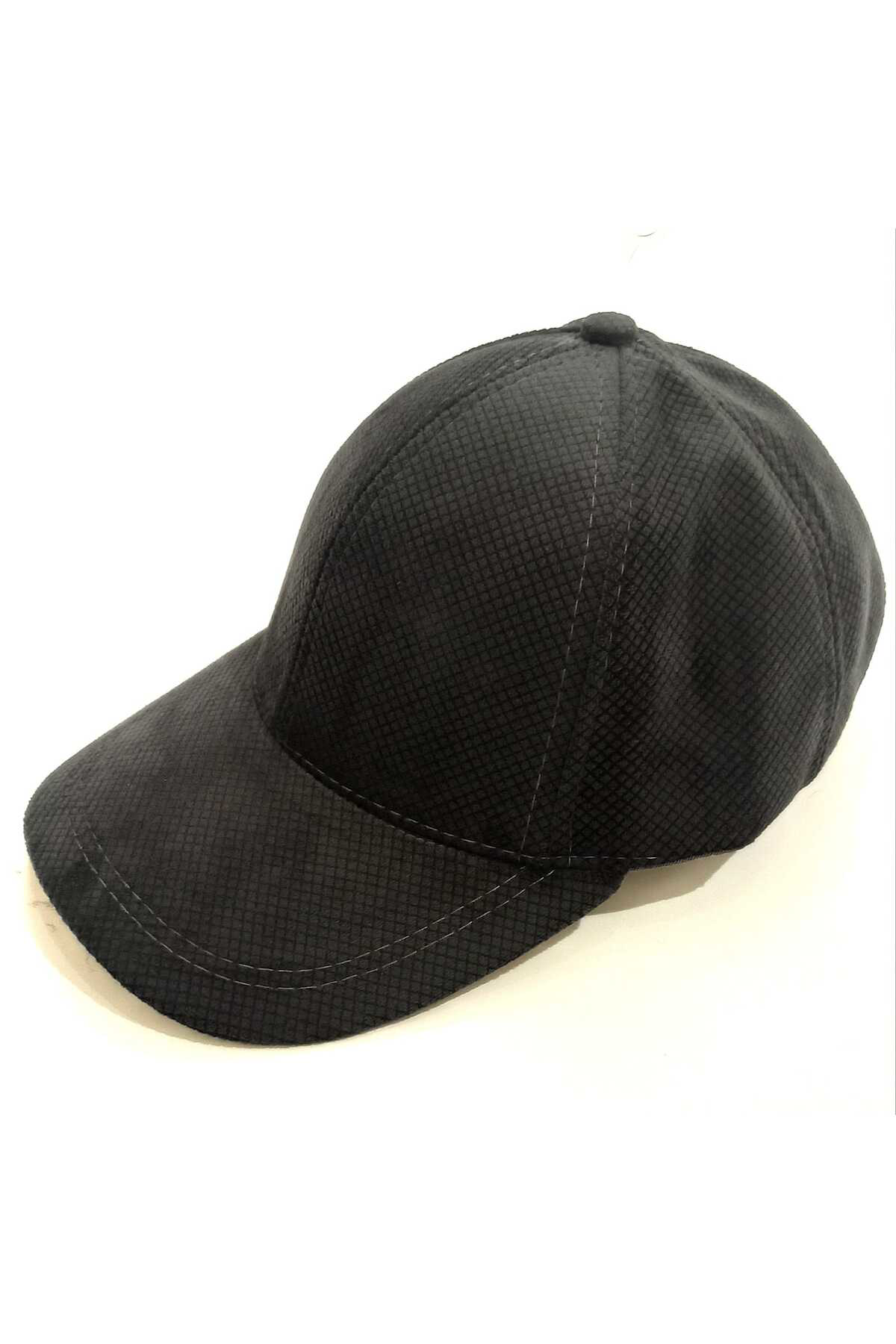 Monalisa Home Şık Kadife Koyu Gri Erkek Şapka