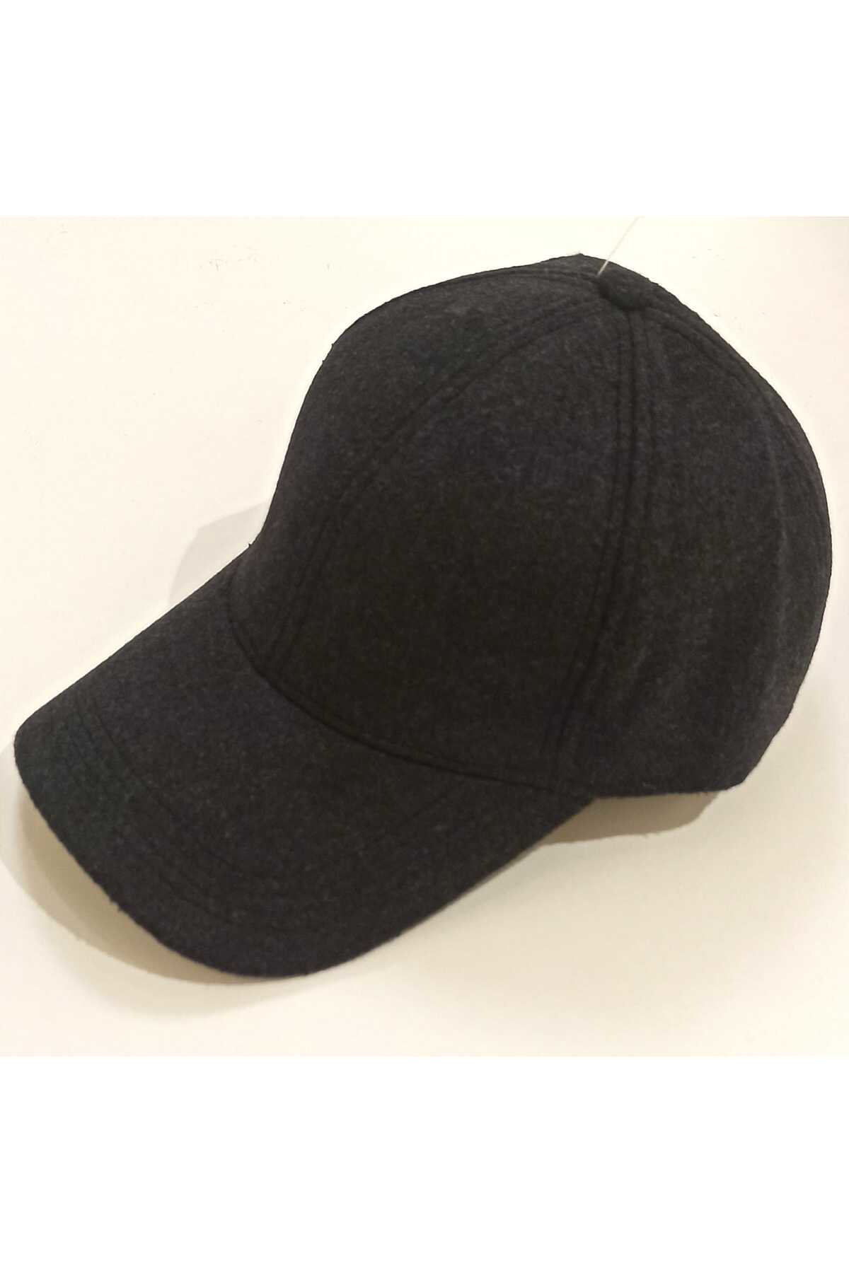 Monalisa Home Şık Koyu Gri Erkek Şapka