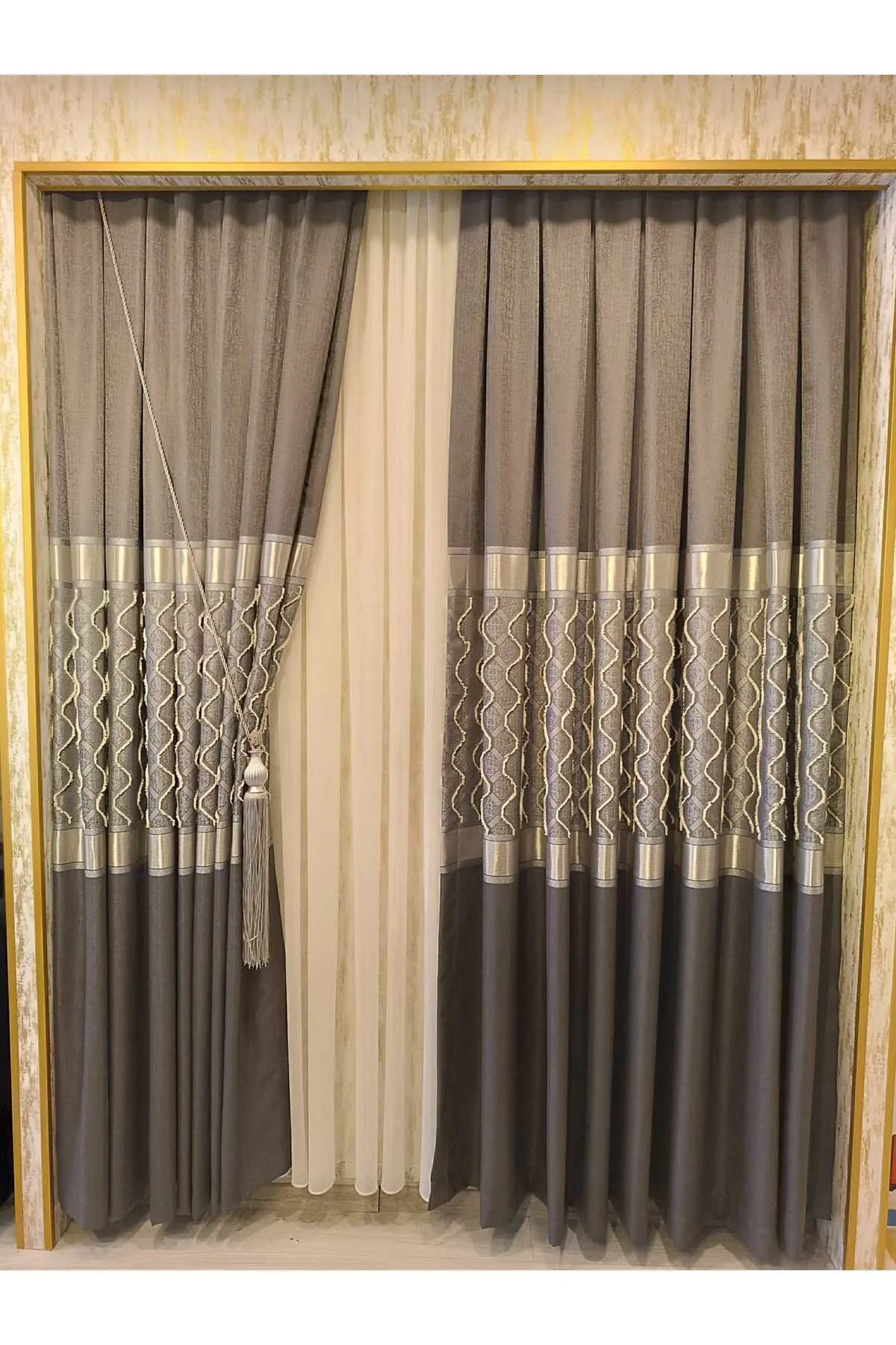 Şık Pano Fon Perde (Tek Kanat)