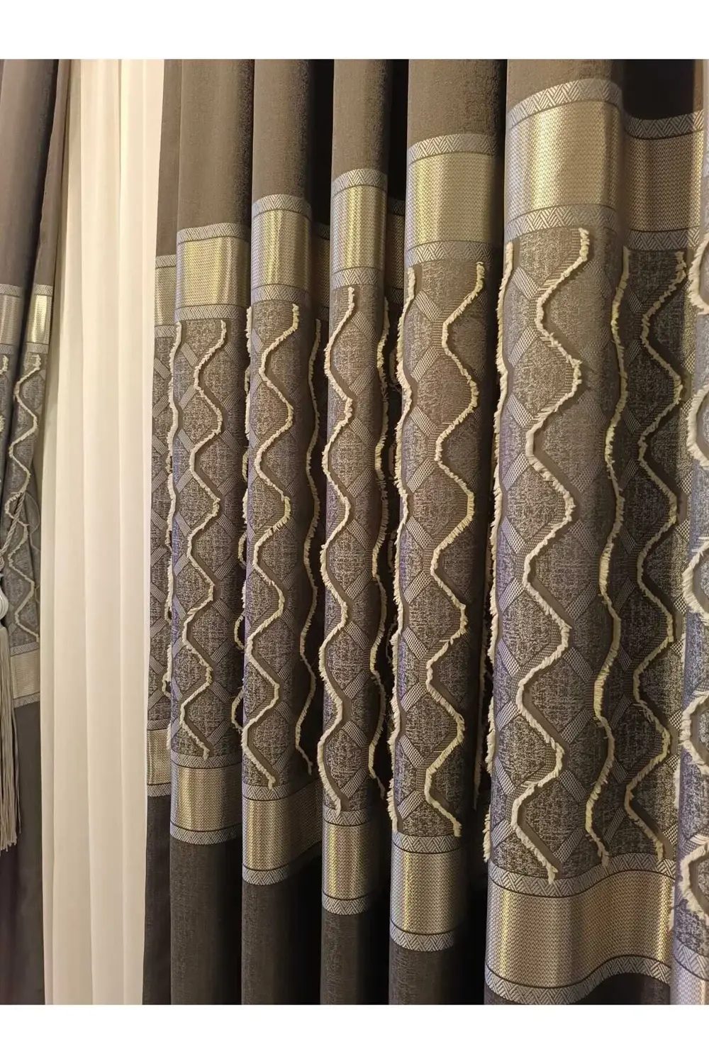 Şık Pano Fon Perde (Tek Kanat)