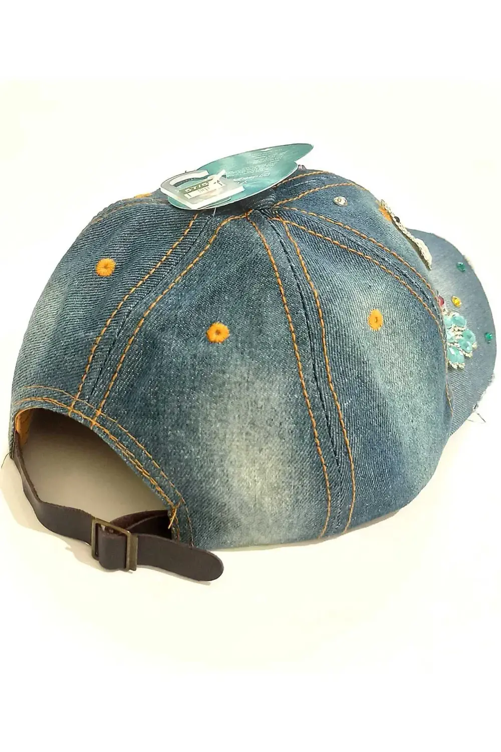 Şık Taş Detaylı Kadın Şapka