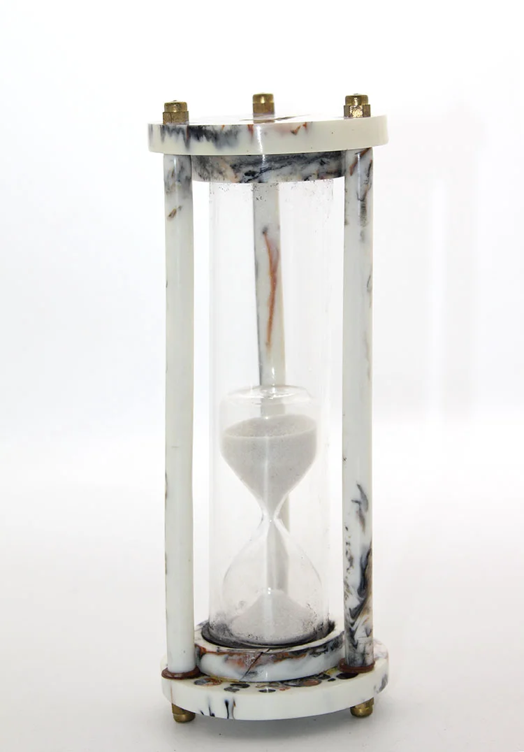 Şık Tasarımlı Mermer Kum Saati