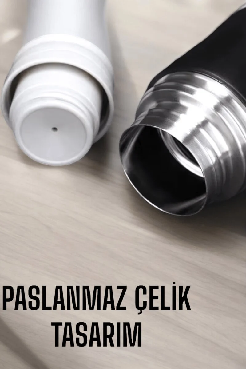 Şık ve Dayanıklı 3 Bardaklı Termos Seti Uzun Süre Isı Koruma Özel