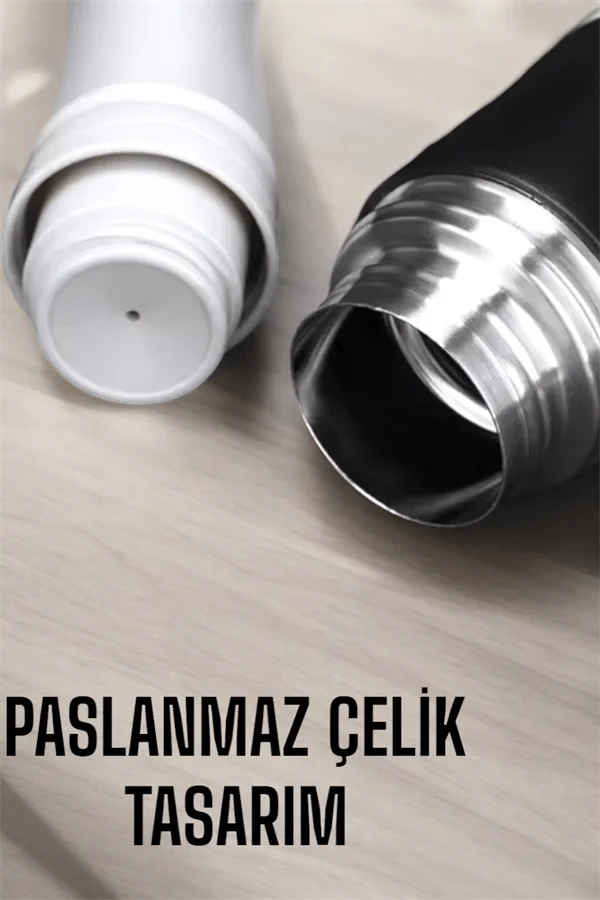 Şık ve Dayanıklı 3 Bardaklı Termos Seti Uzun Süre Isı Koruma Özel