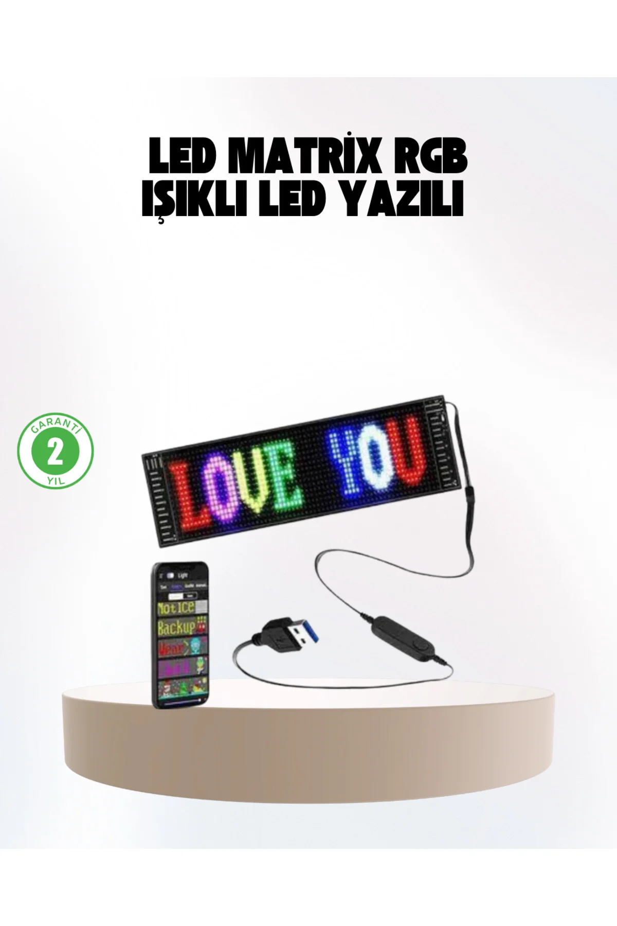 Şık ve Fonksiyonel RGB LED Panel Canlı Renk Yansımalı Işık Sistem