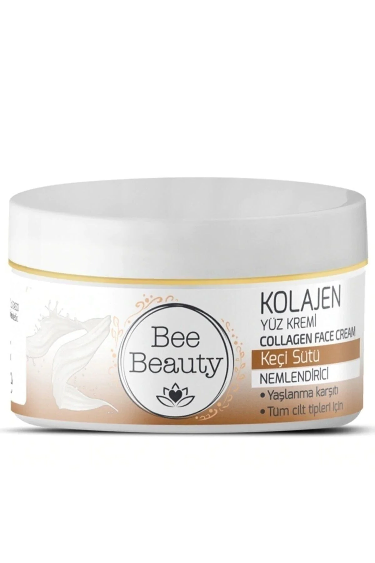 Sıkılaştırıcı Keçi Sütü Kolajen Yüz Kremi 50ml..kişiselbakım080401