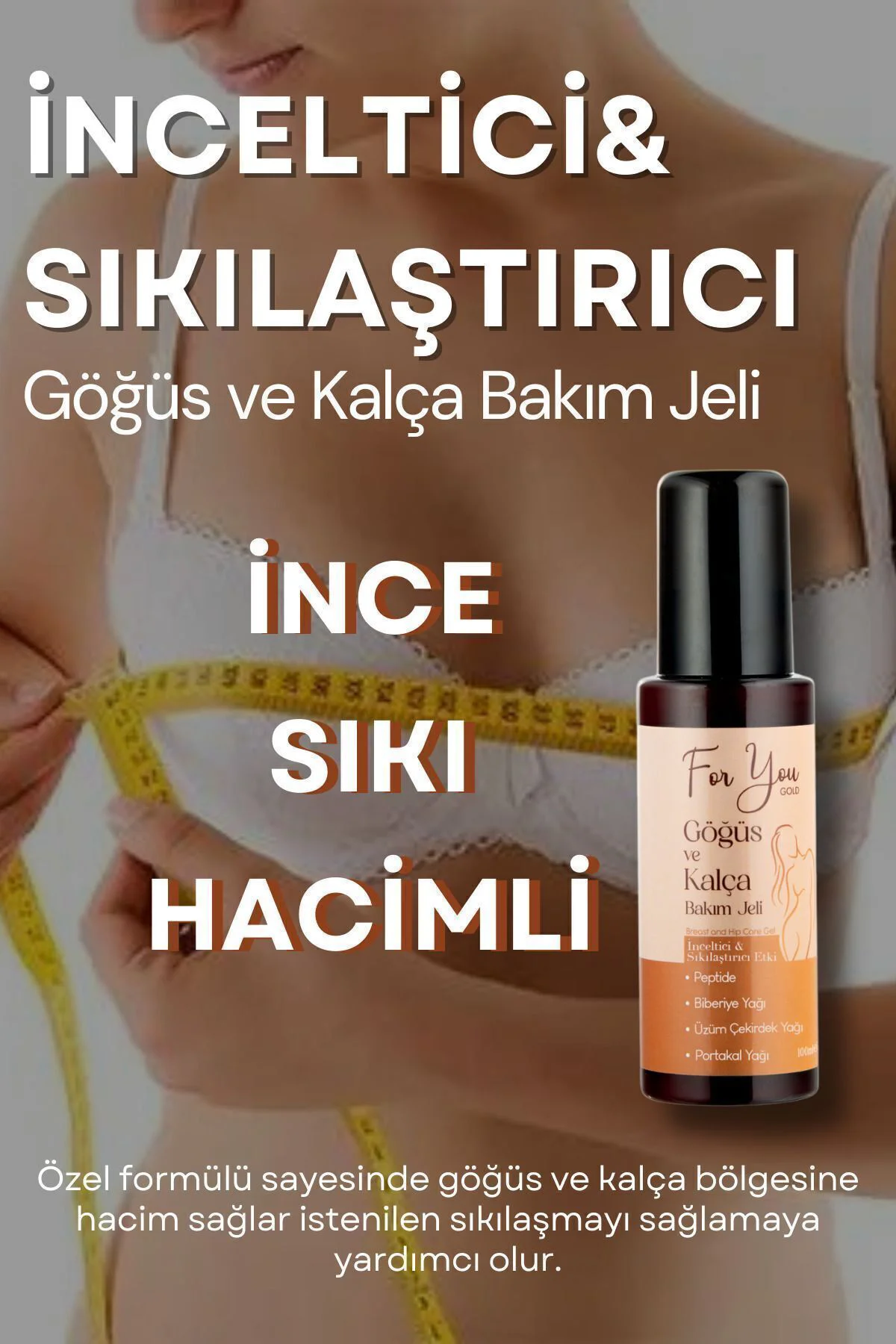 Sıkılaştırıcı, Toparlayıcı, Küçültmeye Yardımcı Göğüs Ve Kalça Ba