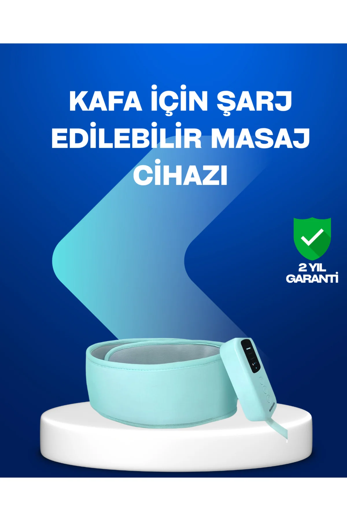 Sıkıştırmalı Baş Masaj Aleti Ev Tipi Konforlu Masaj Deneyimi