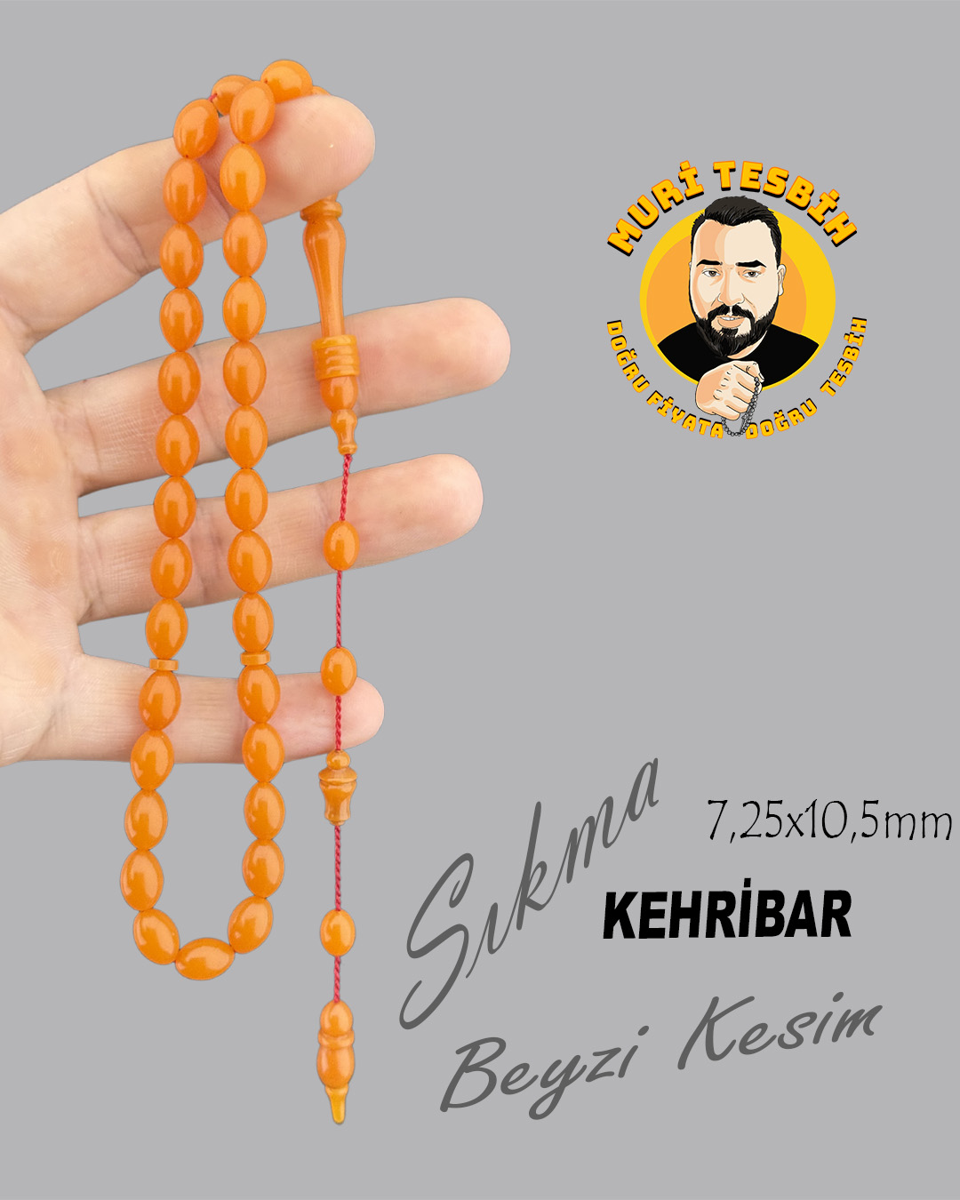 SIKMA KEHRİBAR BEYZİ KESİM 7,25X10,50 SIKMA KEHRİBAR BEYZİ KESİM 7,25X10,50