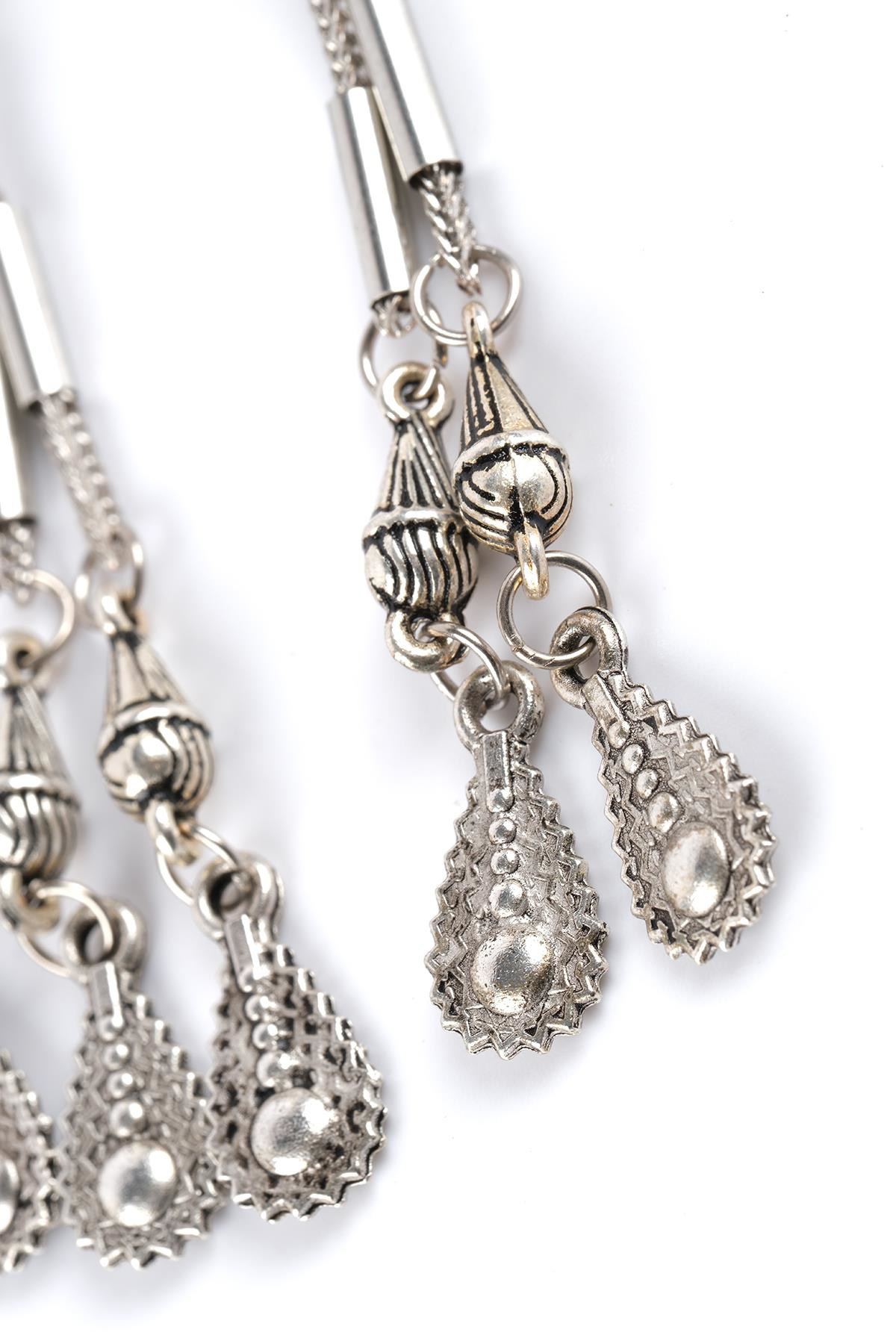 Beyisa Sıkma Serisi Kırmızı Kehribar Tesbih Metal Püsküllü Tesbih Kapsül