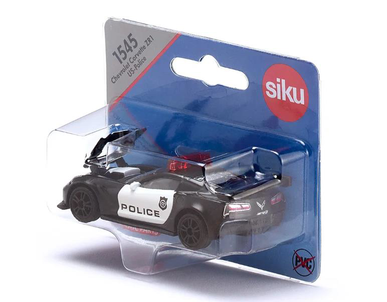 Adore Oyuncak Siku 1545 Chevrolet Corvette Zr1 Polis