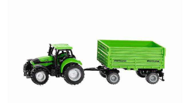 Adore Oyuncak Siku 1606 Deutz Fahr Römorklu Traktör