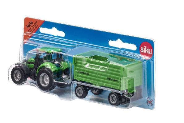 Adore Oyuncak Siku 1606 Deutz Fahr Römorklu Traktör