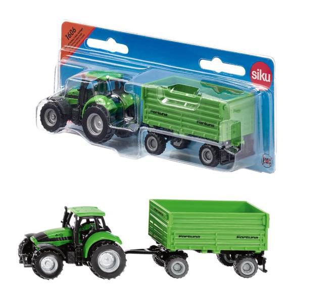 Adore Oyuncak Siku 1606 Deutz Fahr Römorklu Traktör