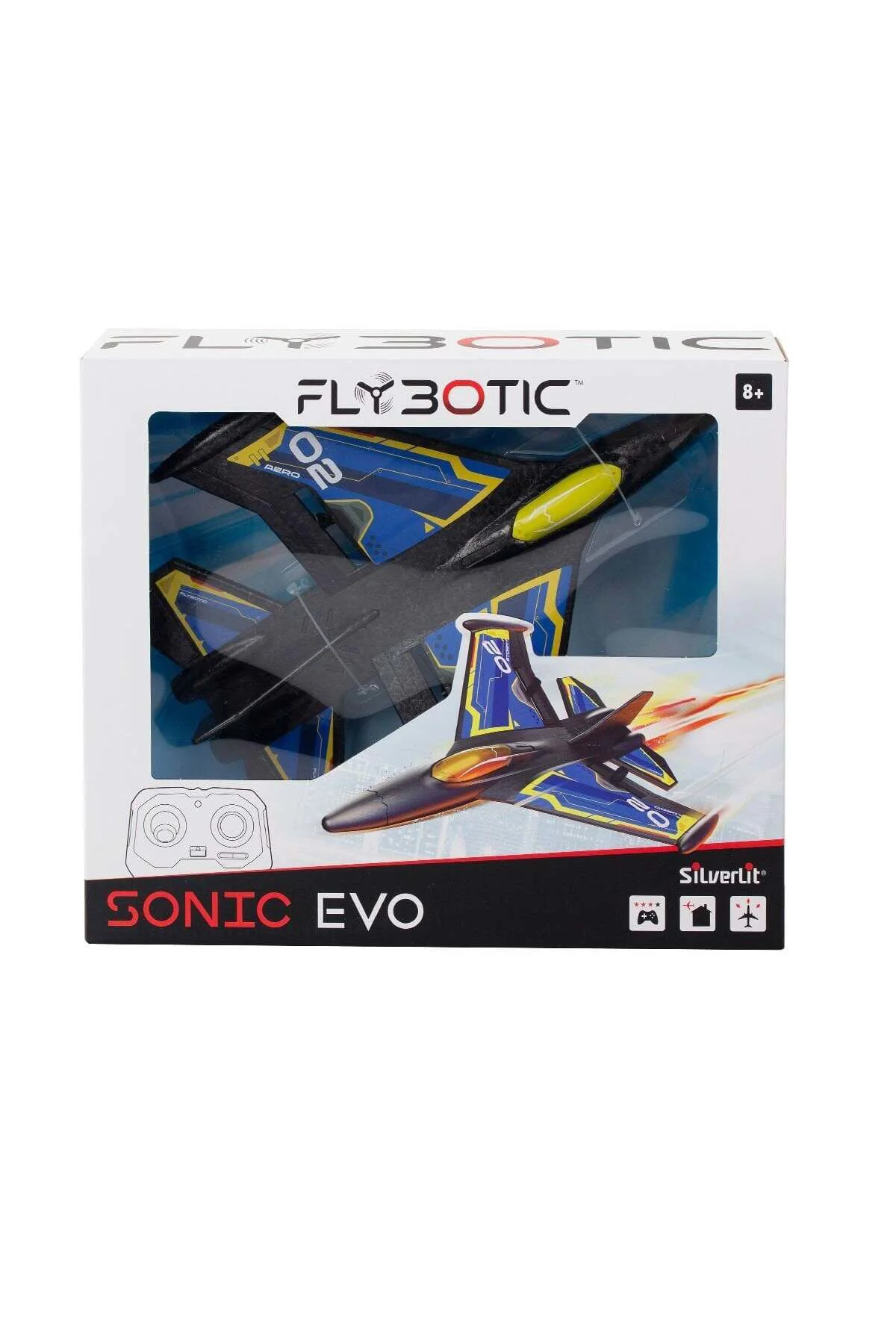 Sil 85741 Silverlit Sonic Evo Kumandalı Uçak -Necotoys