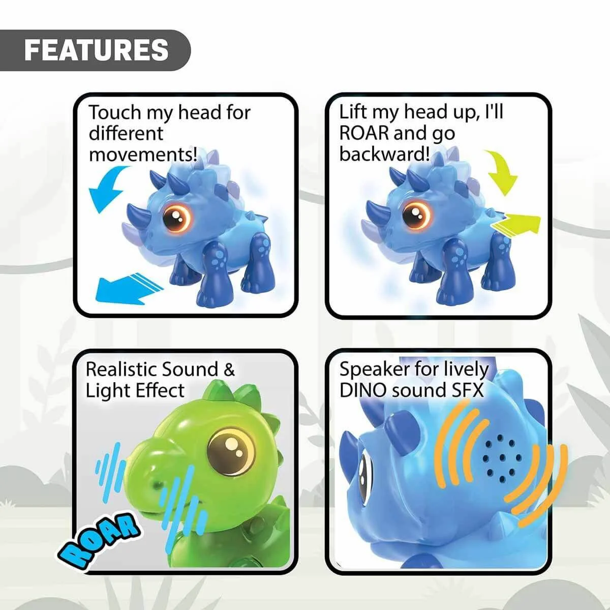 SIL 88592 Silverlit Sesli ve Işıklı Elektronik Robot Dino Heads Up -Necot Fiyatı, Yorumları ve Özellikleri