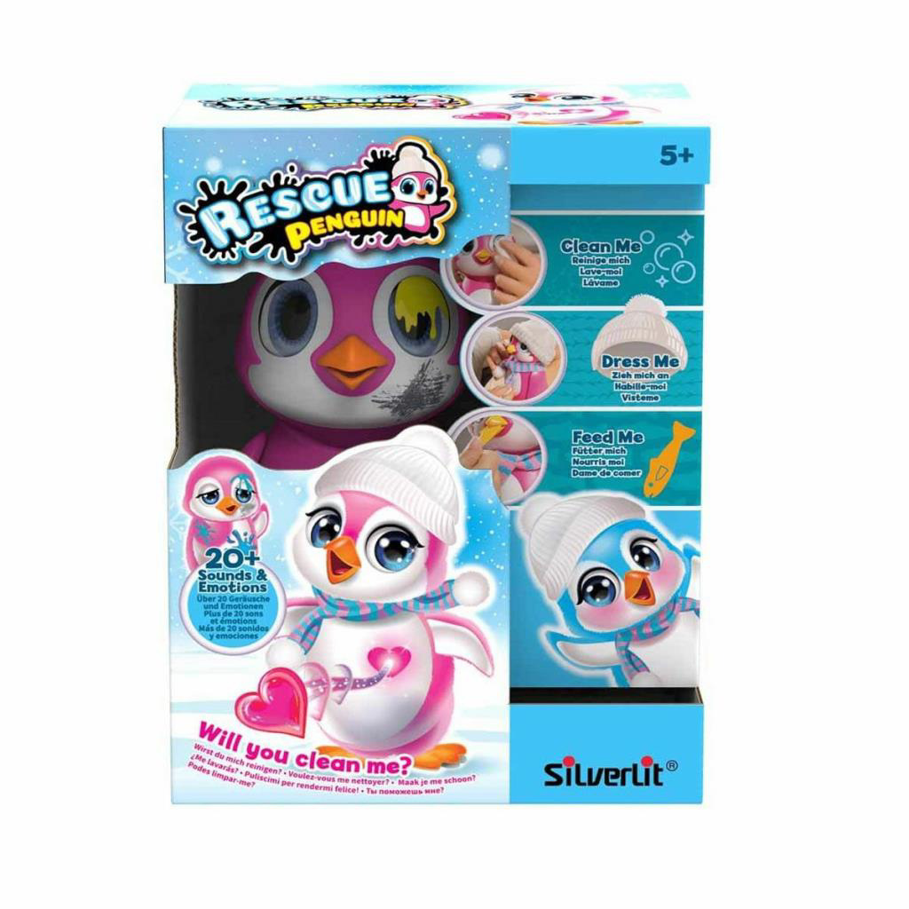 SIL 88651 Silverlit Rescue Penguen Pembe SIL 88651 Silverlit Rescue Penguen Pembe