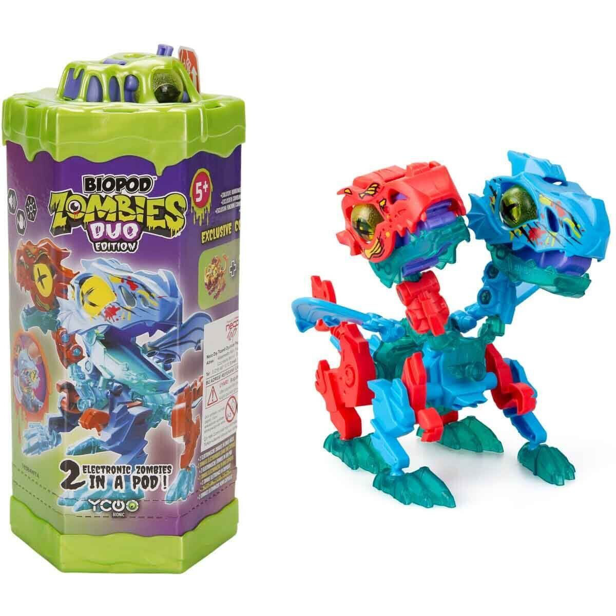 SIL 88694 Sesli ve Işıklı Biopod Zombies Inmotion İkili Dinozor R