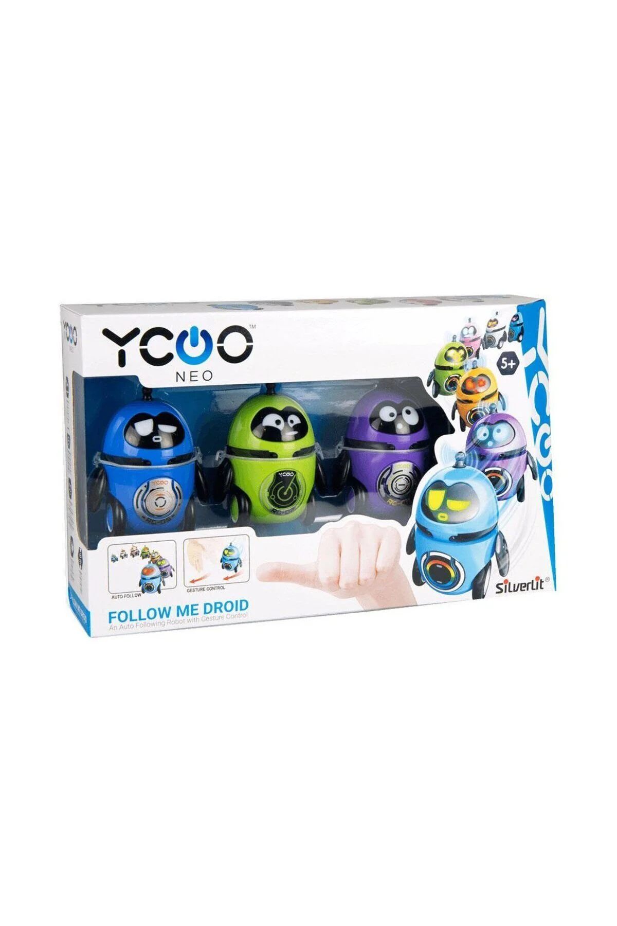 SIL/88582 Silverlit Follow Me Droid 3lü Set