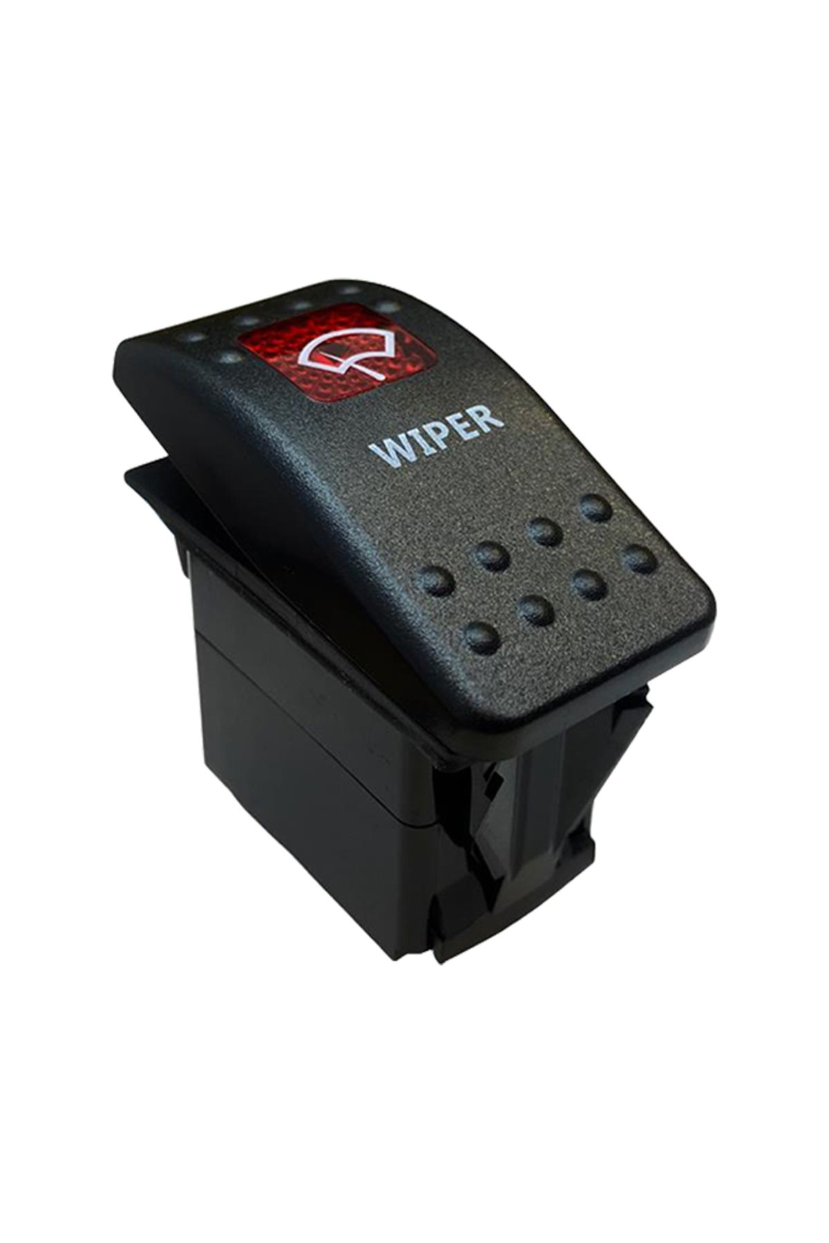 Ok Aksesuar Silecek İşikli 3P On-Off 12-24V Marin Switch (İc-134M-S12)  Go506