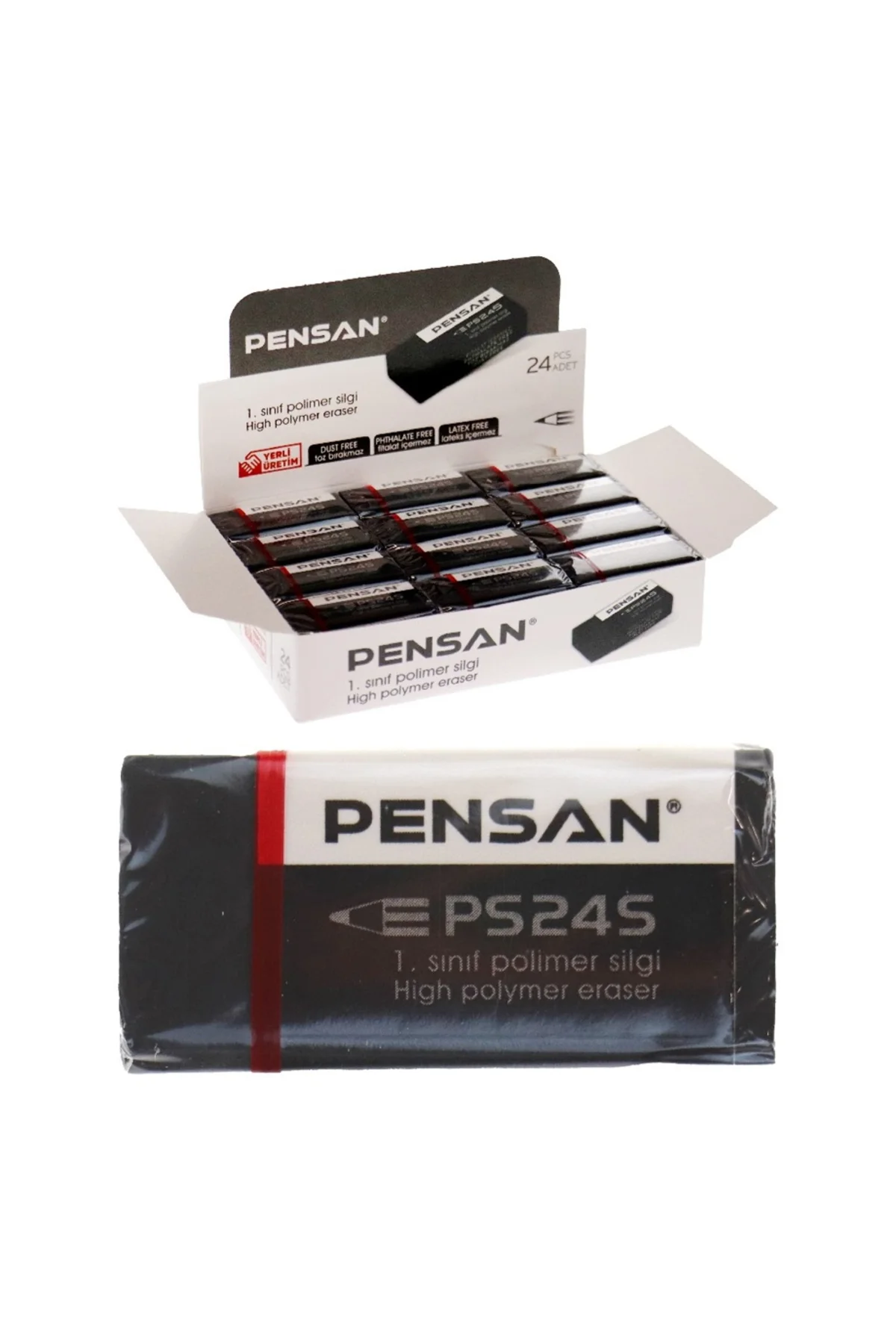 Silgi PSS-24S Siyah 24’lü Paket